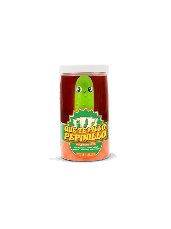 Que te Pillo Pepinillo de Exploding Kittens en Juegos de Tablero | La Cueva Roja