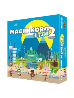 Machi Koro Segunda Edición de CMON en Juegos de Tablero | La Cueva Roja