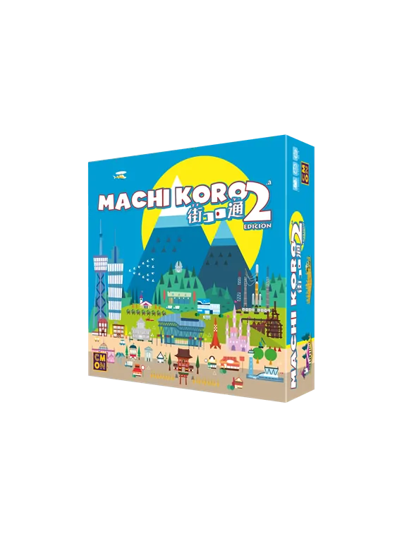 Machi Koro Segunda Edición de CMON en Juegos de Tablero | La Cueva Roja