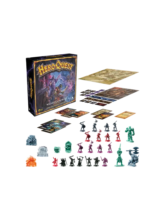 HeroQuest: Hechiceros de Morcar de Hasbro en Ofertas | La Cueva Roja