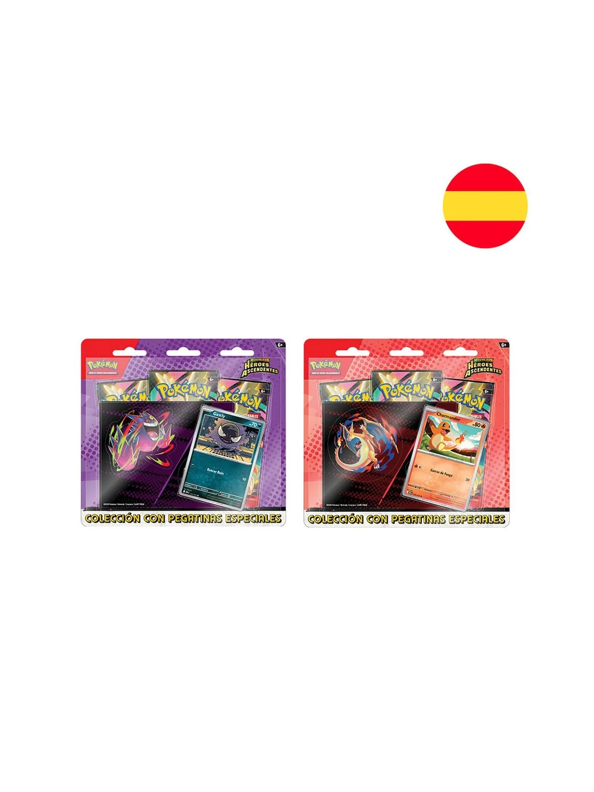 Pokemon TCG: Heroes Ascendentes – Colección con Pegatinas Especiales (ESP) de Bandai en Pokemon TCG | La Cueva Roja