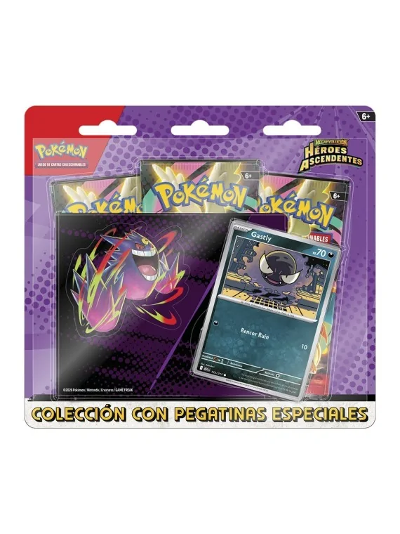 Pokemon TCG: Heroes Ascendentes – Colección con Pegatinas Especiales (ESP) de Bandai en Pokemon TCG | La Cueva Roja