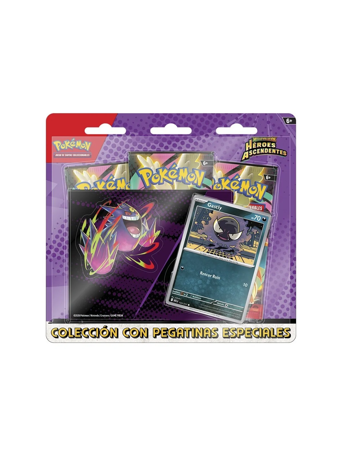 Pokemon TCG: Heroes Ascendentes – Colección con Pegatinas Especiales (ESP) de Bandai en Pokemon TCG | La Cueva Roja