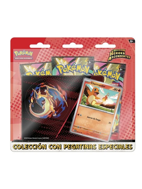 Pokemon TCG: Heroes Ascendentes – Colección con Pegatinas Especiales (ESP) de Bandai en Pokemon TCG | La Cueva Roja
