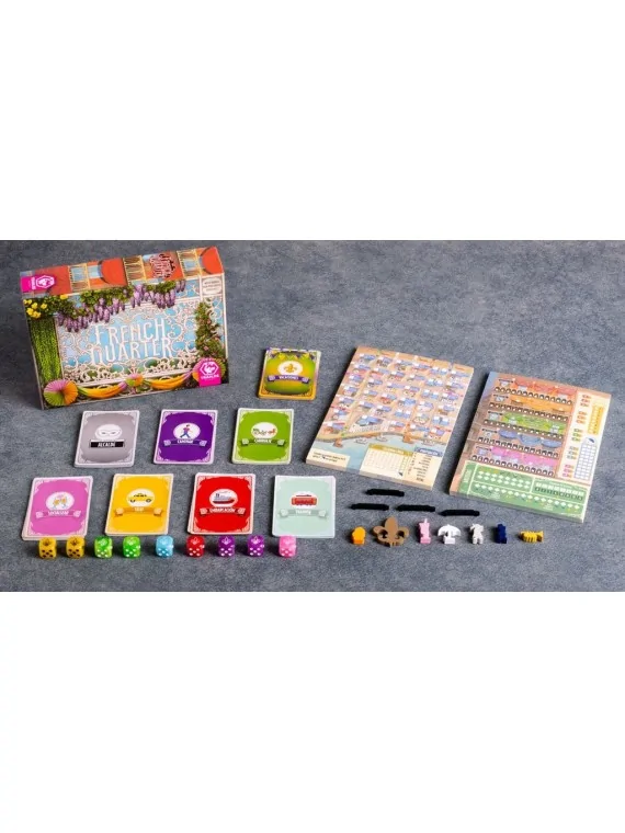 French Quarter de Tranjis Games en Juegos de Tablero | La Cueva Roja