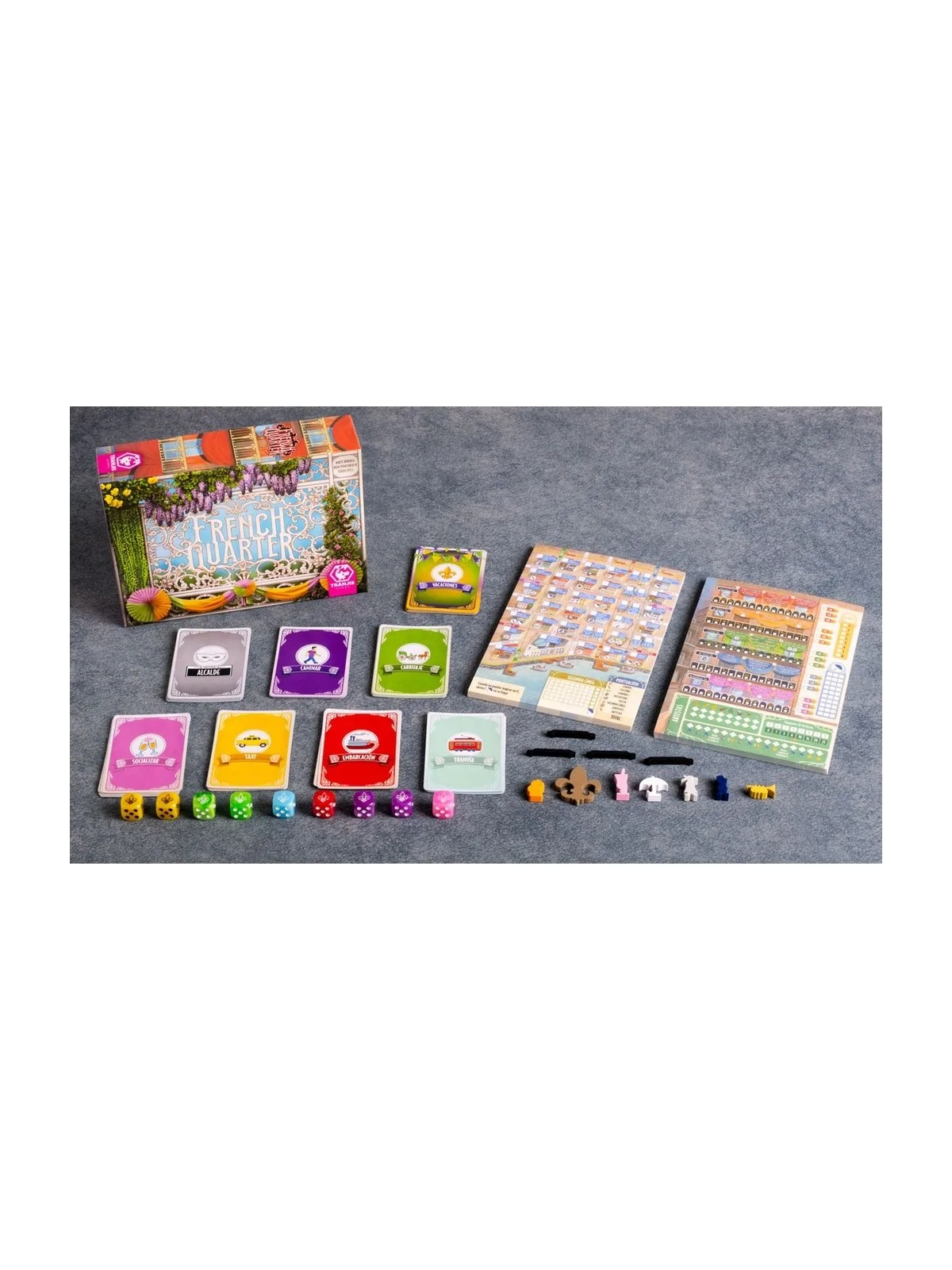French Quarter de Tranjis Games en Juegos de Tablero | La Cueva Roja