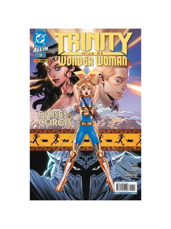 Trinity: Hija de Wonder Woman 3 de Panini Comics en Cómics Americano | La Cueva Roja