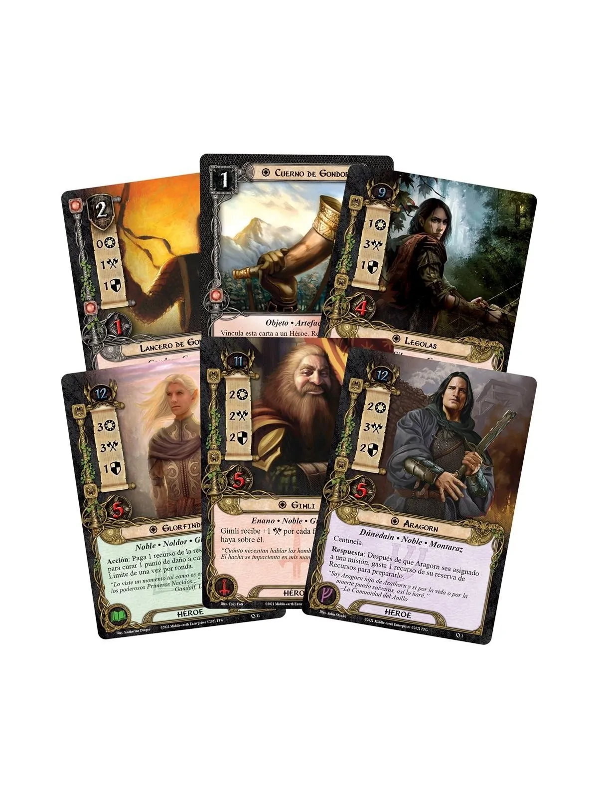 El Señor de los Anillos Caja Básica Ed. Revisada de Fantasy Flight Games en Juegos de Cartas | La Cueva Roja