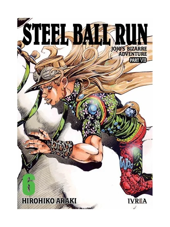 Jojo's Bizarre Adventure Parte 7: Steel Ball Run 06 de Editorial Livrea en Mangas | La Cueva Roja