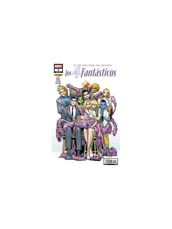 Los 4 Fantásticos 04 (186) de Panini Comics en Cómics y Novelas Gráficas | La Cueva Roja