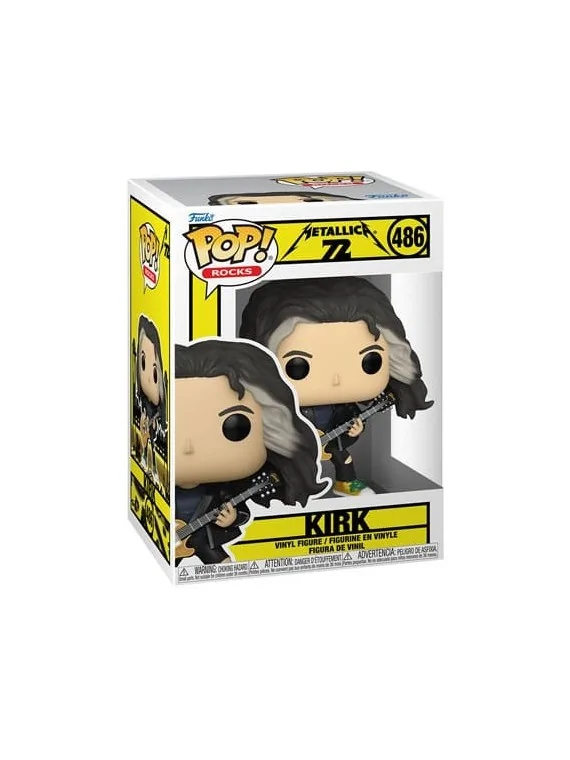 Funko POP! Metallica: Kirk (486) de Funko en Funko Pop | La Cueva Roja