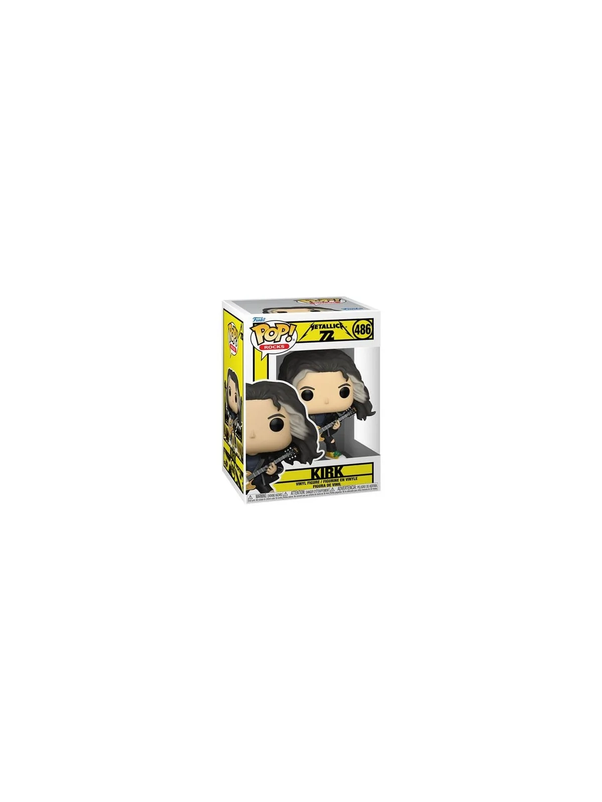 Funko POP! Metallica: Kirk (486) de Funko en Funko Pop | La Cueva Roja