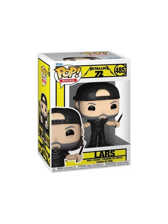 Funko POP! Metallica: Lars (485) de Funko en Funko Pop | La Cueva Roja