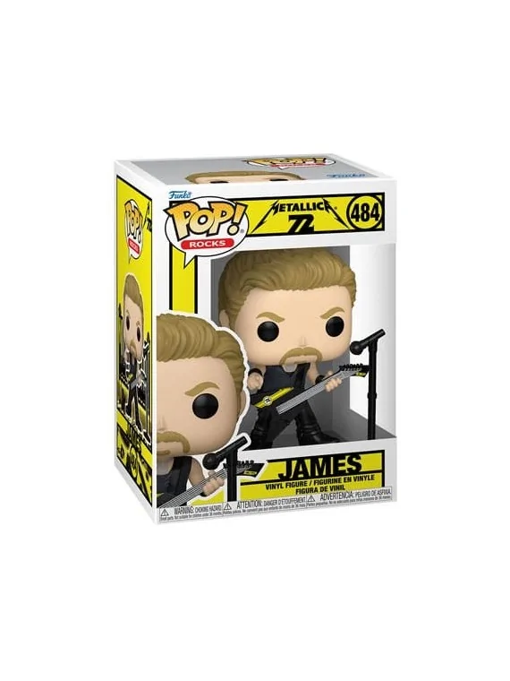 Funko POP! Metallica: James (484) de Funko en Funko Pop | La Cueva Roja