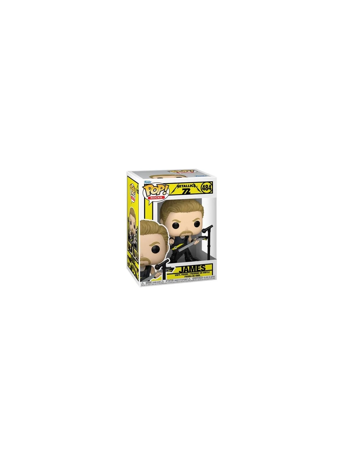 Funko POP! Metallica: James (484) de Funko en Funko Pop | La Cueva Roja