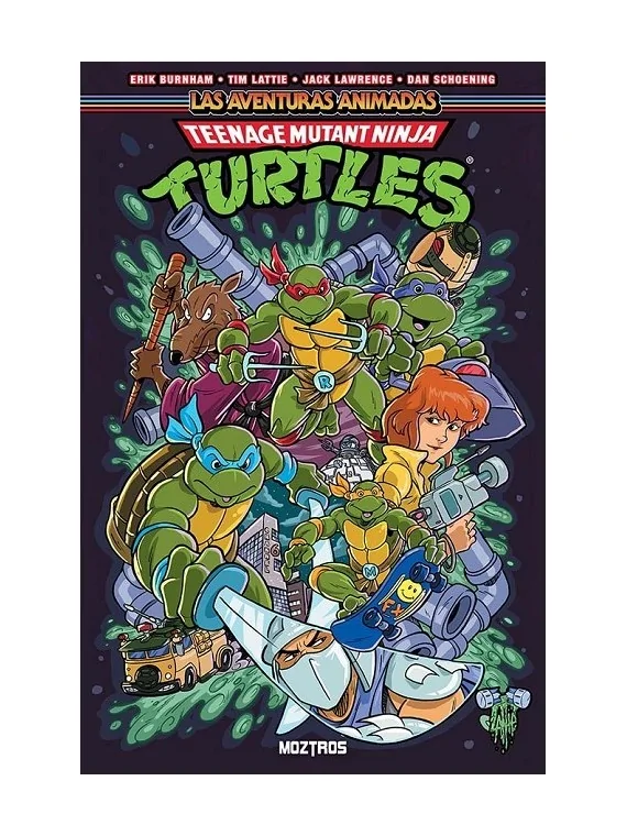 Teenage Mutant Ninja Turtles: Las Aventuras Animadas 02 de Moztros en Cómics Europeo | La Cueva Roja