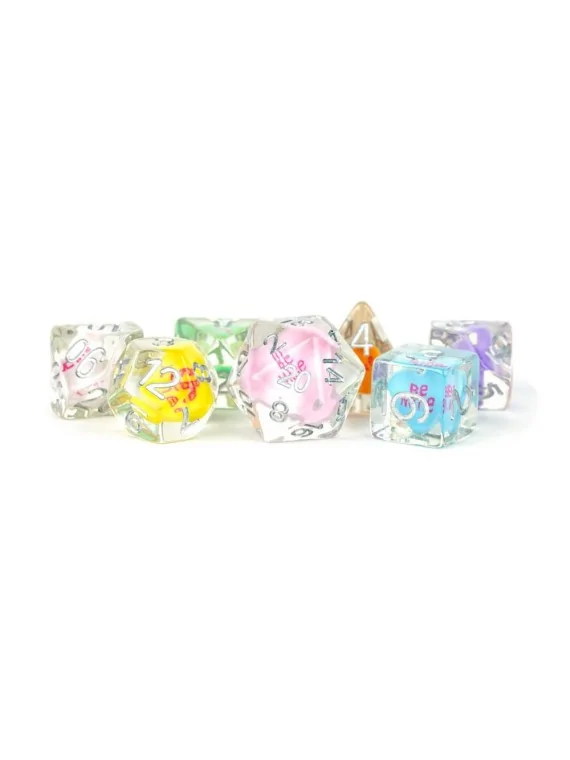 FanRoll Pack de Dados Love (7) de FanRoll en Dados | La Cueva Roja