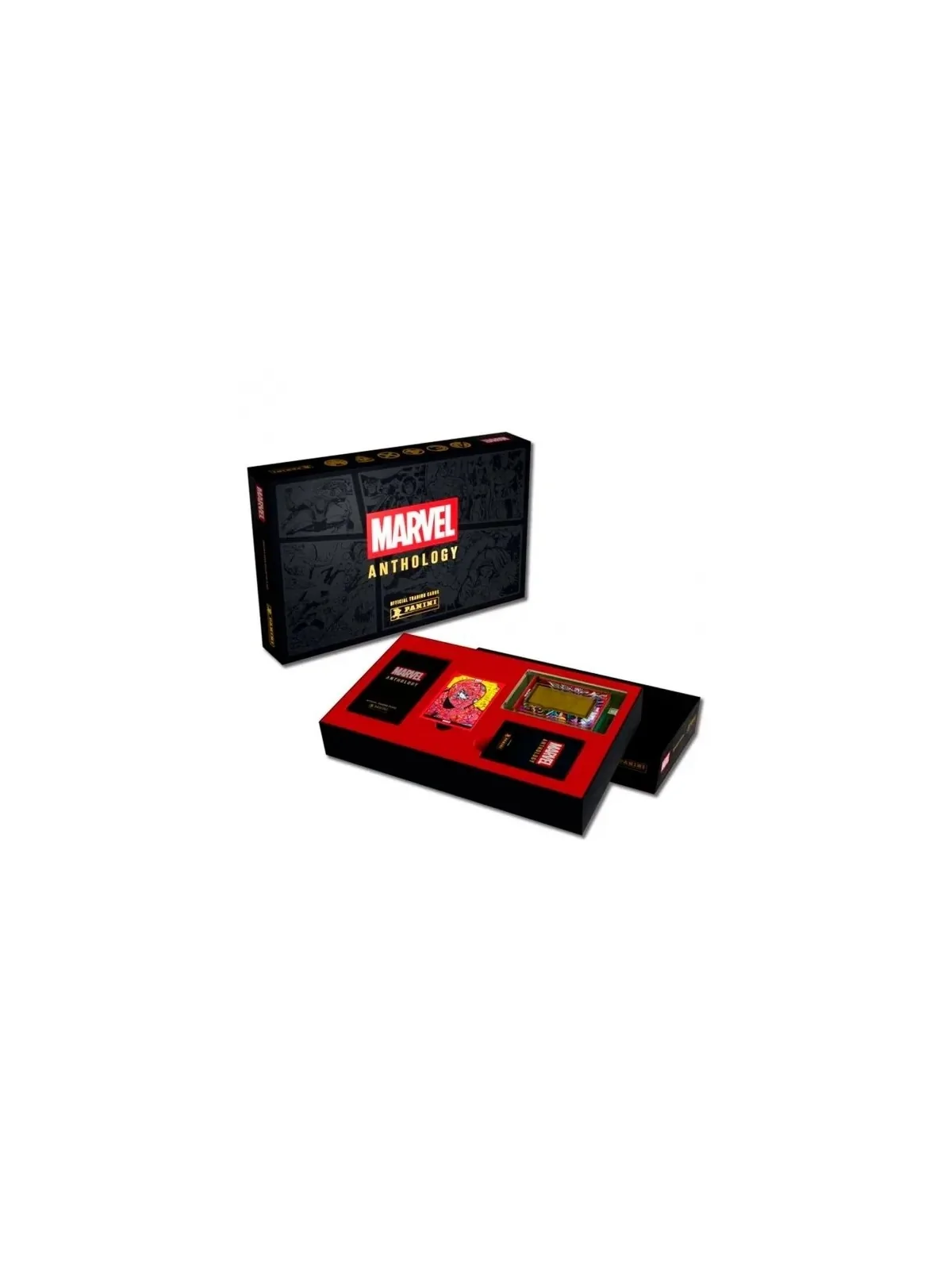 Marvel Anthology Trading Card Treasure Box (Panini Cromos) de Panini Comics en Otros | La Cueva Roja