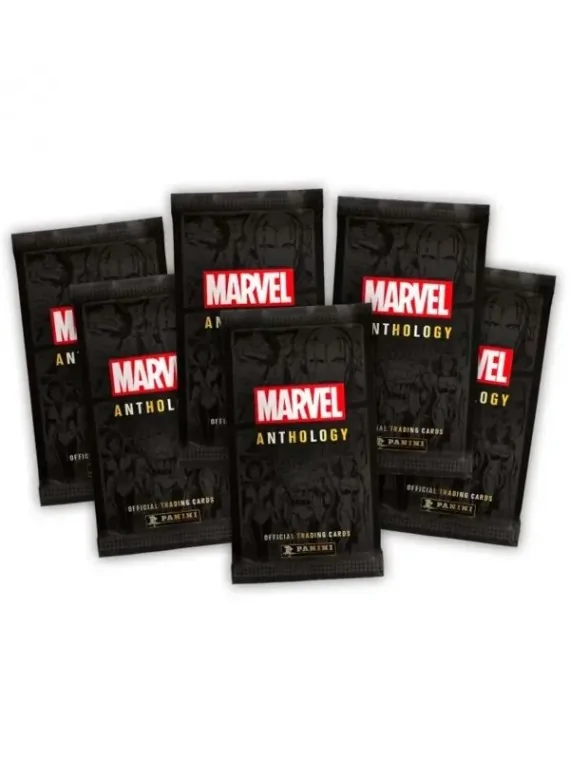 Marvel Anthology Trading Card Treasure Box (Panini Cromos) de Panini Comics en Otros | La Cueva Roja