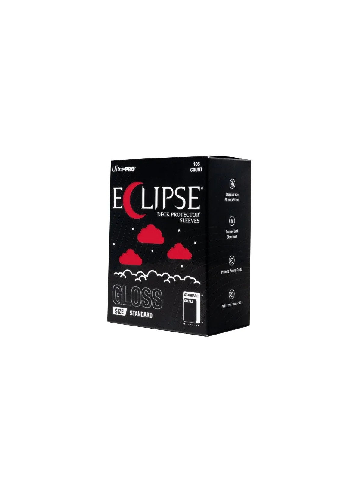 Fundas Standard Gloss Apple Red (105 Unidades) de Ultra Pro en Fundas | La Cueva Roja