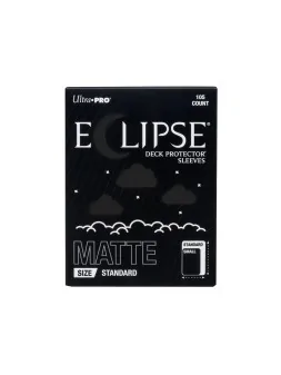 Fundas Standard Matte Jet Black (105 Unidades) de Ultra Pro en Fundas | La Cueva Roja