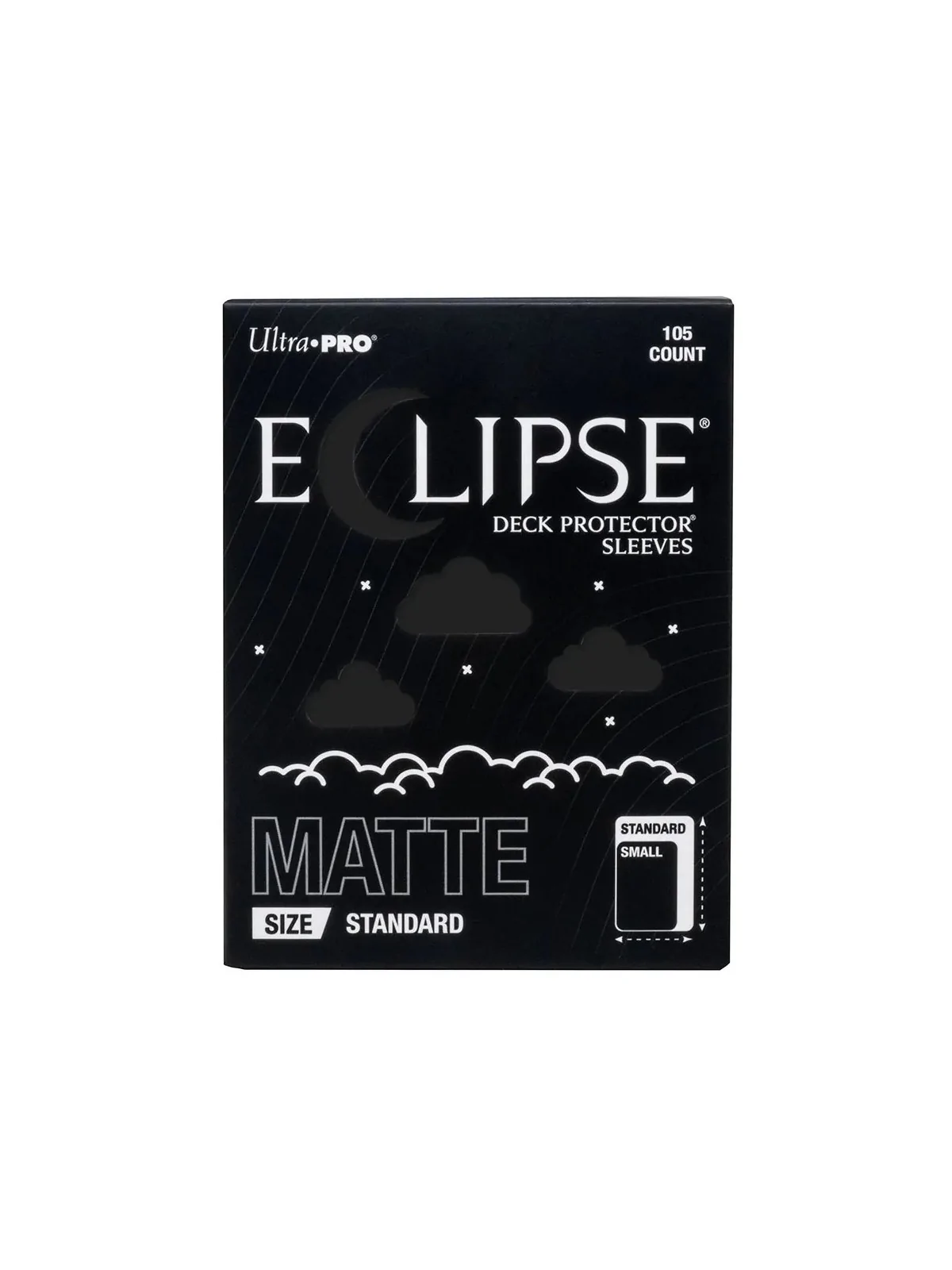 Fundas Standard Matte Jet Black (105 Unidades) de Ultra Pro en Fundas | La Cueva Roja