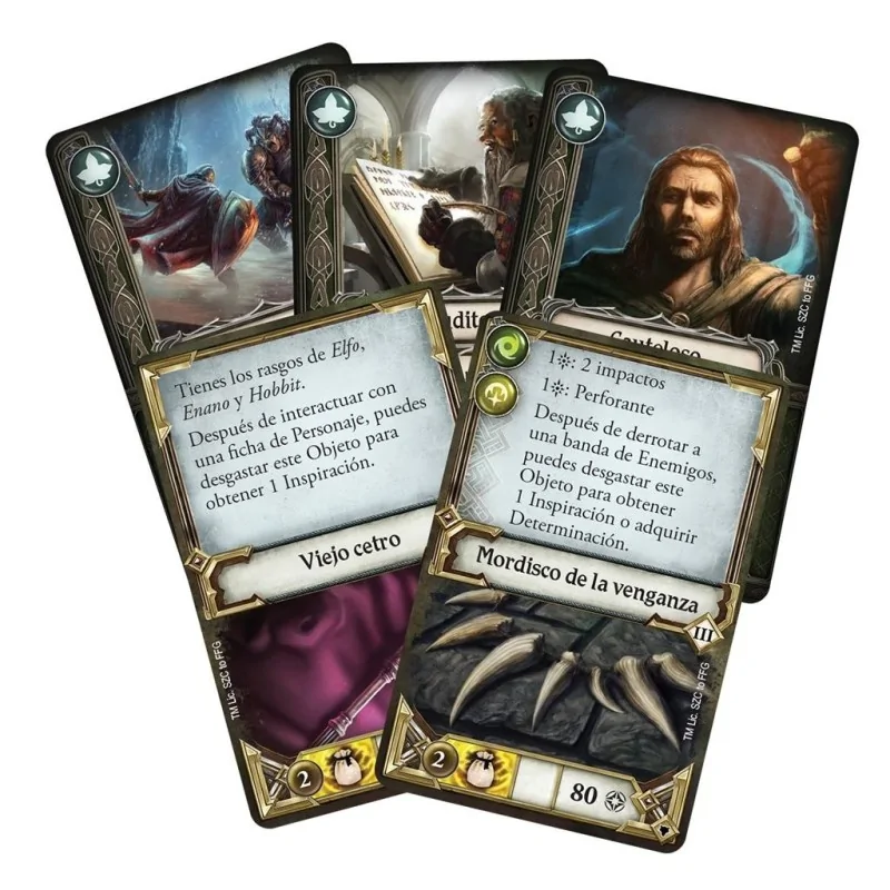 Viajes por la Tierra Media: Pack de Figuras Villanos de Eriador de Fantasy Flight Games en Juegos de Tablero | La Cueva Roja