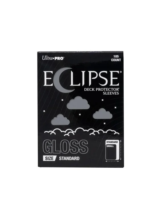 Fundas Standard Gloss Smoke Grey (105 Unidades) de Ultra Pro en Fundas | La Cueva Roja