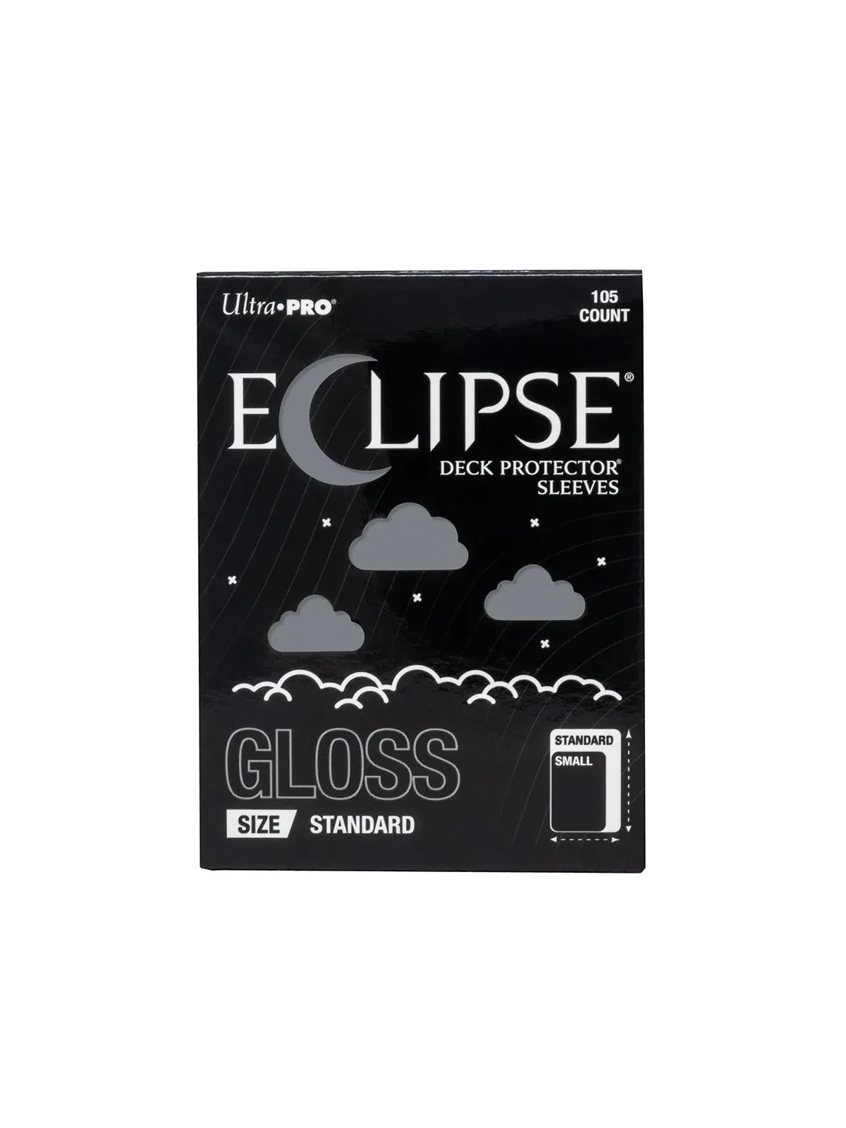 Fundas Standard Gloss Smoke Grey (105 Unidades) de Ultra Pro en Fundas | La Cueva Roja