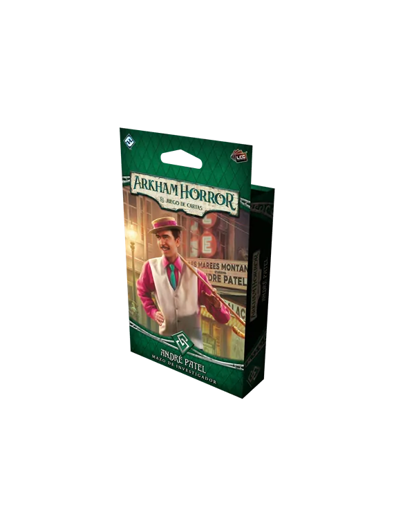 Arkham Horror LCG: André Patel Mazo de Investigador de Fantasy Flight Games en Juegos de Tablero | La Cueva Roja