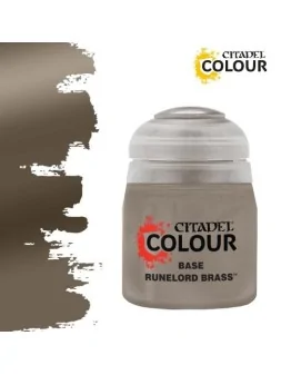 Warhammer Colour Base: Runelord Brass (21-55) de Games Workshop en Warhammer Colour | La Cueva Roja