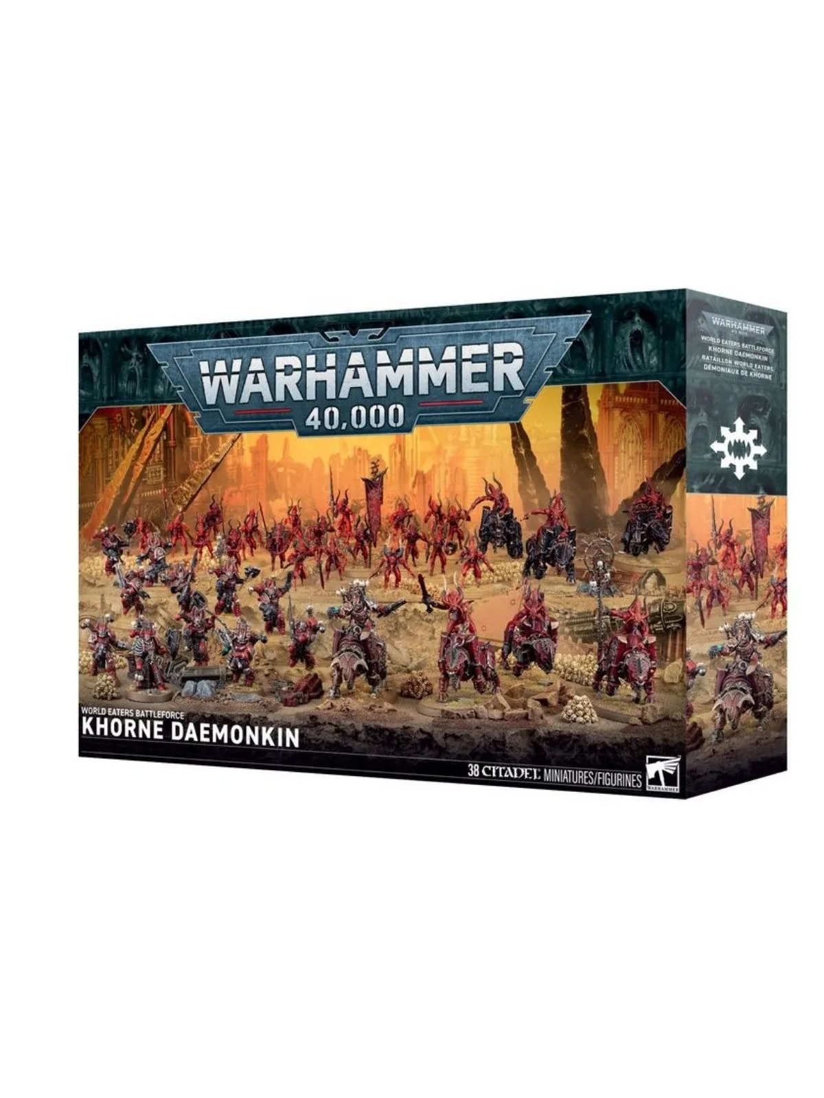 Warhammer 40000: World Eaters – Daemonizados de Khorne (67-07) de Games Workshop en WARHAMMER 40.000 | La Cueva Roja
