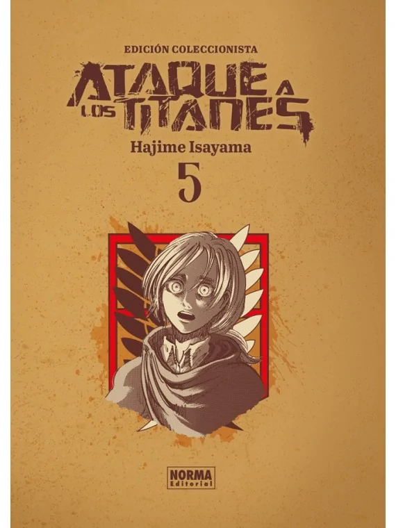 Ataque a los Titanes 05 (Edición Coleccionista) de Norma Editorial en Mangas | La Cueva Roja