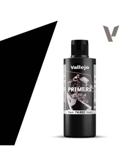 Negro Primers Vallejo 200ml (74602) de Vallejo en Primers | La Cueva Roja