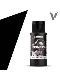 Negro Primers Vallejo 60ml (73602) de Vallejo en Primers | La Cueva Roja