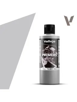 Gris Primers Vallejo 200ml (74601) de Vallejo en Primers | La Cueva Roja