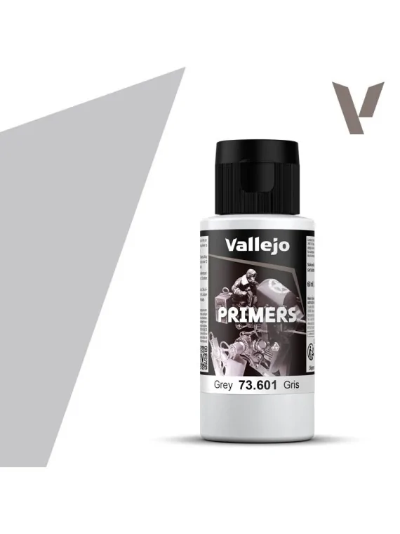 Gris Primers Vallejo 60ml (73601) de Vallejo en Primers | La Cueva Roja