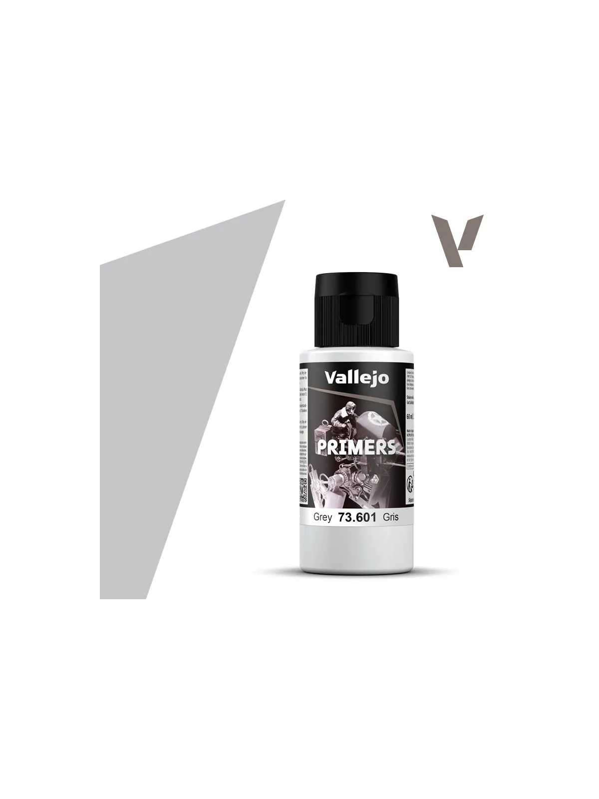 Gris Primers Vallejo 60ml (73601) de Vallejo en Primers | La Cueva Roja