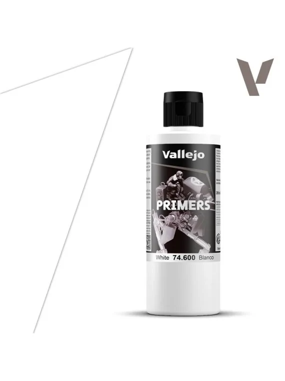 Blanco Primers Vallejo 200ml (74600) de Vallejo en Primers | La Cueva Roja