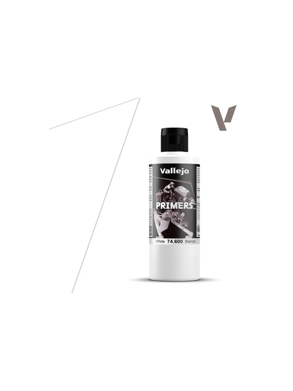 Blanco Primers Vallejo 200ml (74600) de Vallejo en Primers | La Cueva Roja