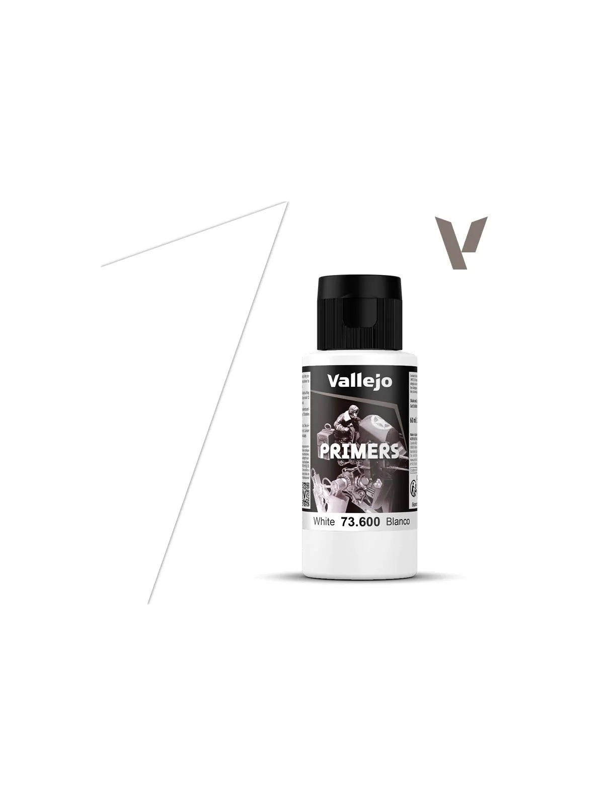 Blanco Primers Vallejo 60ml (73600) de Vallejo en Primers | La Cueva Roja