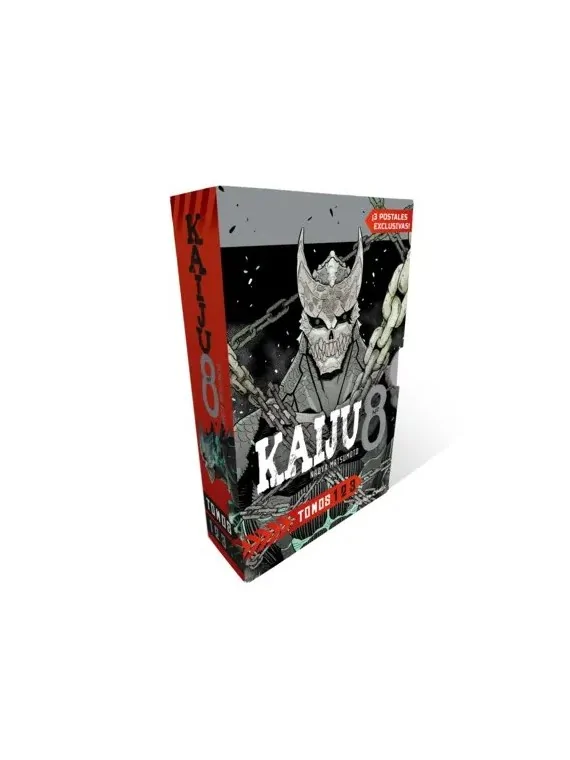 Shonen Starter Set Kaiju 8 1+2+3 de Planeta Comic en Mangas | La Cueva Roja
