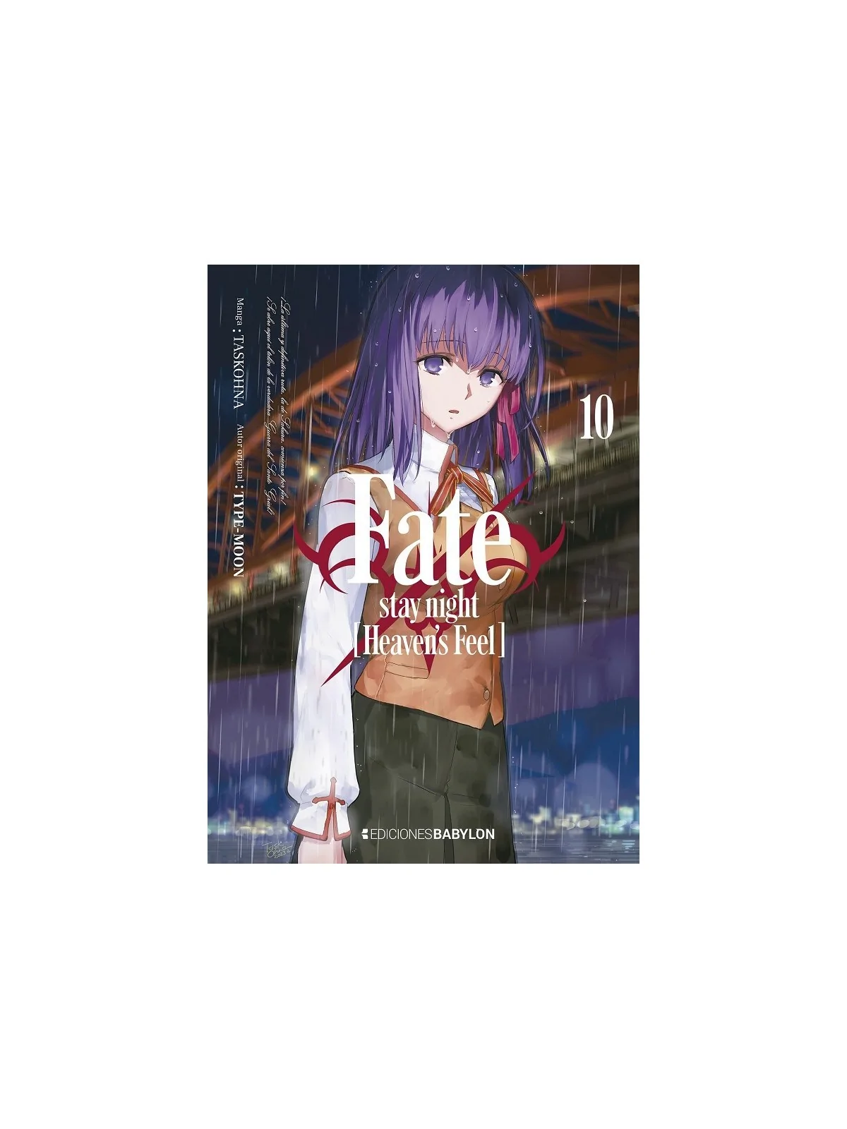 Fate/Stay Night Heaven's Feel 10 de Ediciones Babylon en Mangas | La Cueva Roja