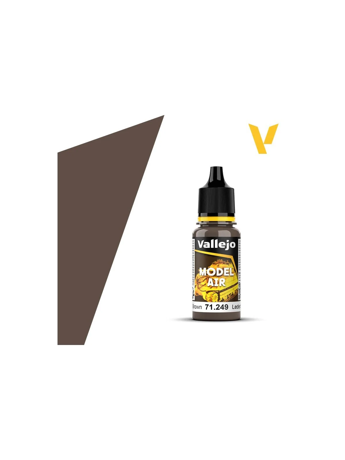 Lederbraun Model Air Vallejo 18ml (71249) de Vallejo en Model Air | La Cueva Roja