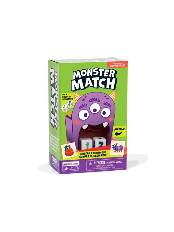 Monster Match de Exploding Kittens en Juegos de Tablero | La Cueva Roja