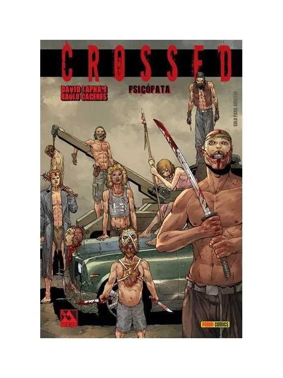 Crossed 03 - Psicópata de Panini Comics en Cómics Americano | La Cueva Roja