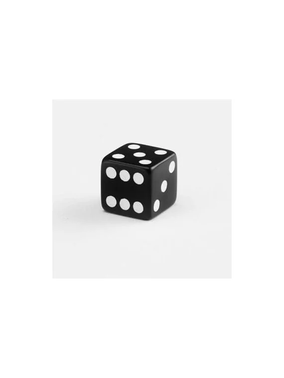 Q Workshop Pack de Dados Full Pack D6 Negro (20) de Q Workshop en Dados | La Cueva Roja