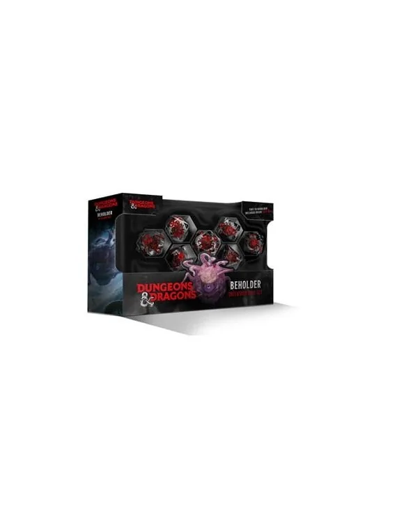 Dungeons & Dragons Pack de Dados Resin Beholder Set de Wizards Of The Coast en Dados | La Cueva Roja