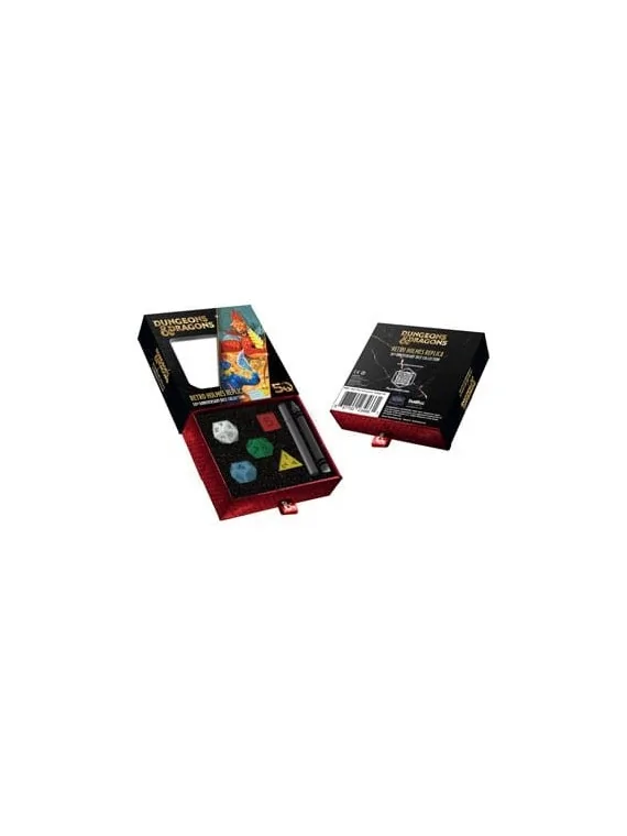 Dungeons & Dragons Pack de Dados 50th Anniversary: Retro Holmes Replica de Wizards Of The Coast en Dados | La Cueva Roja