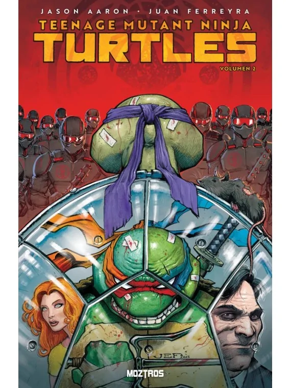 Teenage Mutant Ninja Turtles 02 Nueva York VS de Moztros en Cómics Americano | La Cueva Roja